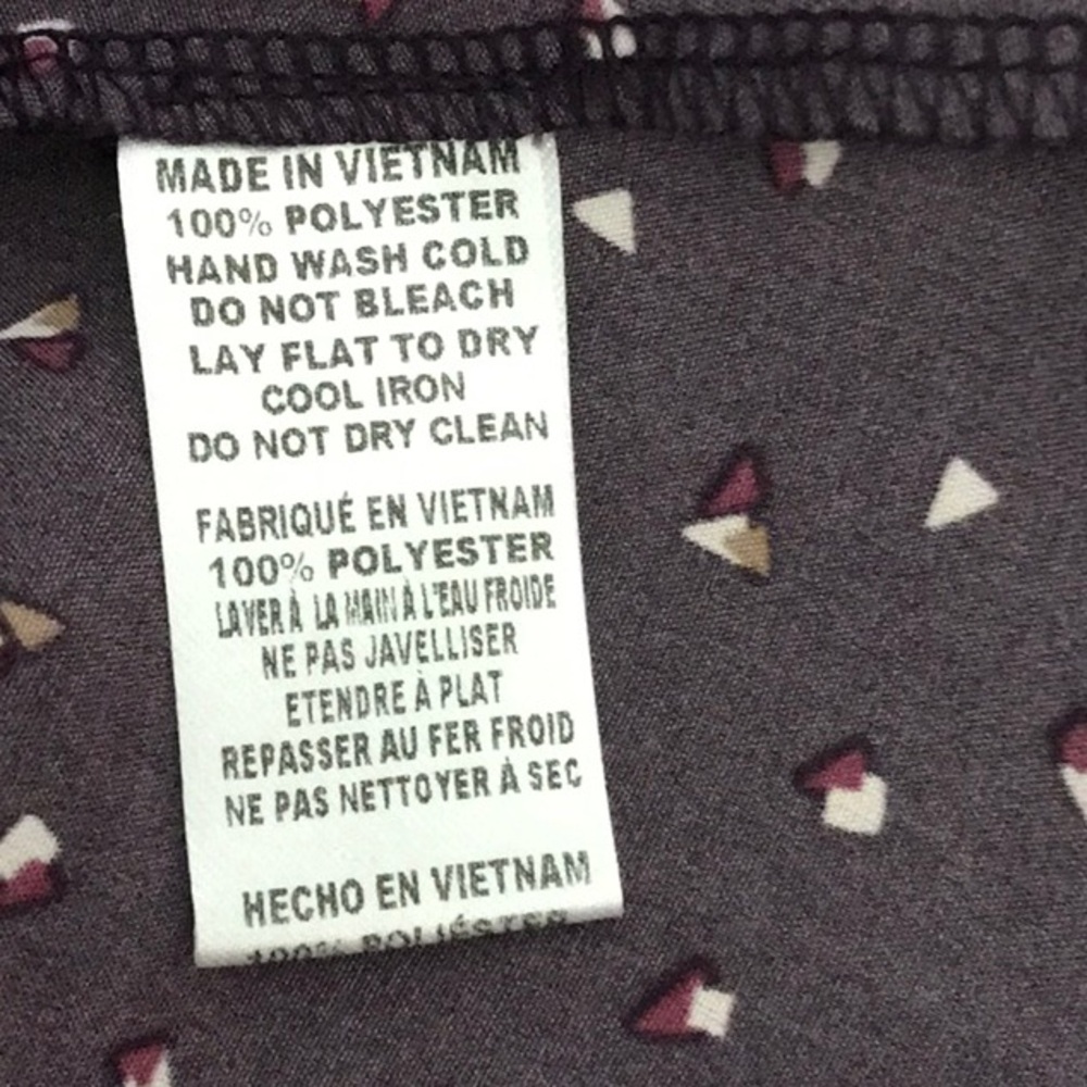 Paper Crane Plum Tank Top with White Accents - Picture 9 of 10